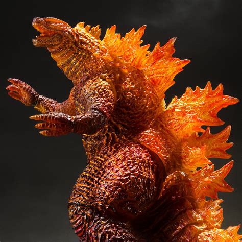 Godzilla King Of The Monsters S H Monsterarts Burning Godzilla The Toyark News