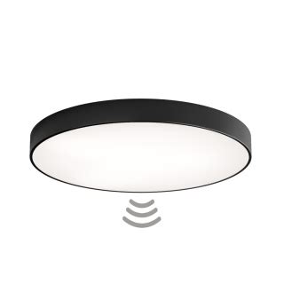 Lampa Sufitowa Plafon CLEO 800 Czarny 80 Cm