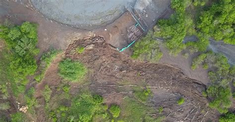 Cierran el volcán de lodo de Arboletes por riesgo de desbordamiento