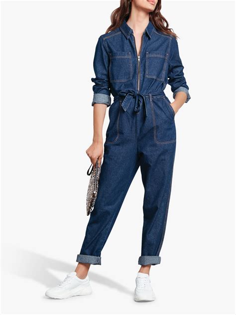 Hush Denim Boiler Suit Denim Denim Jumpsuit Outfit Casual Jumper Outfit Denim Maxi Dress