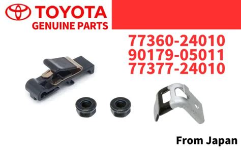 TOYOTA AE86 GENUINE Fuel Filler Opening Lid Retainer Spring Nut Set