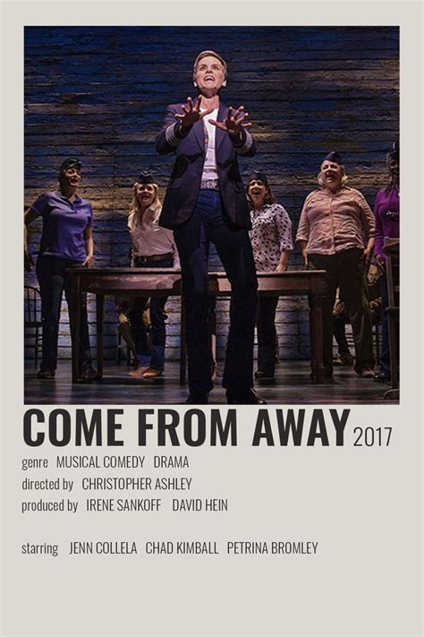 Captivating Come From Away Poster