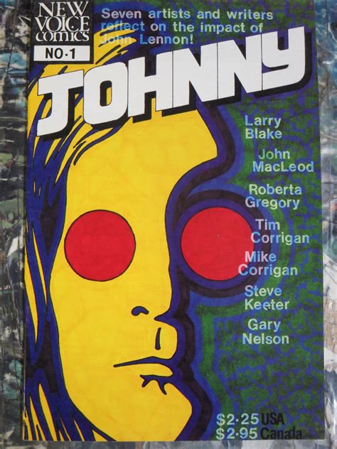 Johnny #1 New Voice Comics Artists & Writers Express John Lennon's ...