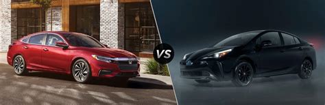 2022 Honda Insight vs 2022 Toyota Prius