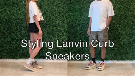 Styling The Lanvin Curb Sneakers Review And Sizing Tips Youtube