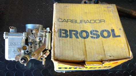 Carburador Brosol Solex H 30 31 Pic t Nuevo Fusca 1600 Cuotas sin interés