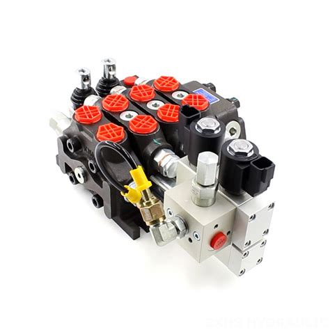 DCV60 Electro Hydraulic 2 Spool Sectional Directional Valve