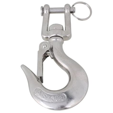 Silver Stainless Steel American Type Trigger Clevis Swivel Eye