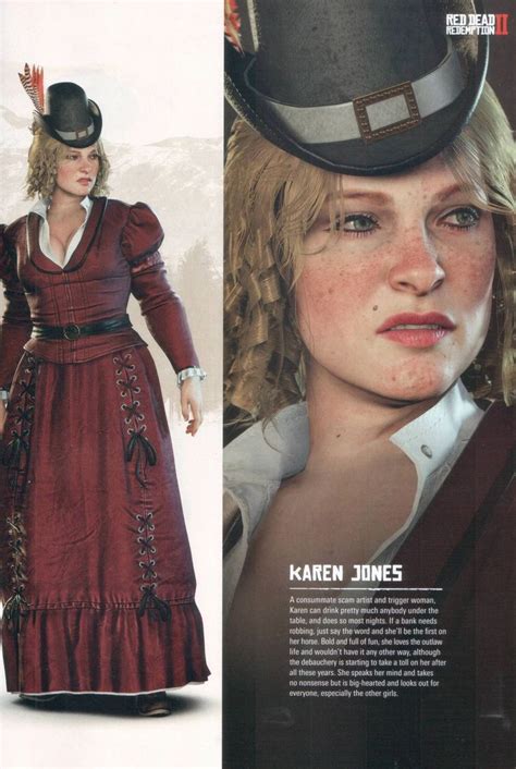 Red Dead Redemption 2karen Jones Red Dead Redemption Red Dead