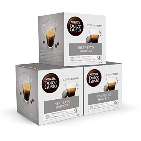 Pack C Psulas Nescaf Dolce Gusto Ristretto Barista