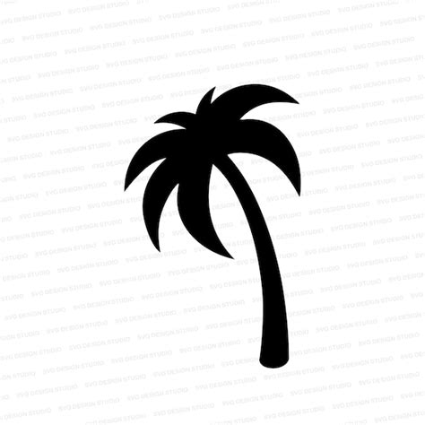 Palm Tree Svg Cutting Clipart For Cricut Silhouette Ph