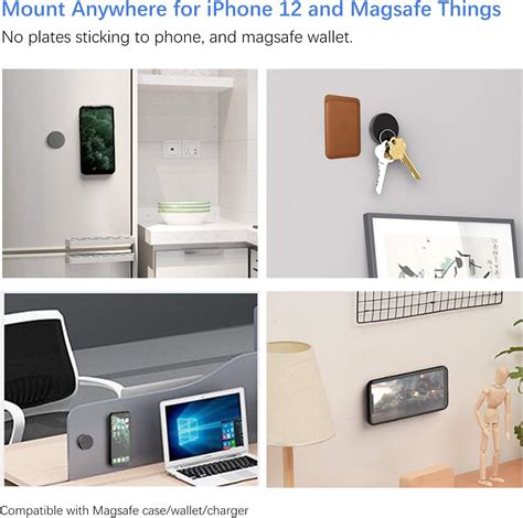 Buy Sticky Magnetic Wall Mount For Magsafe Case Magsafe Wallet IPhone