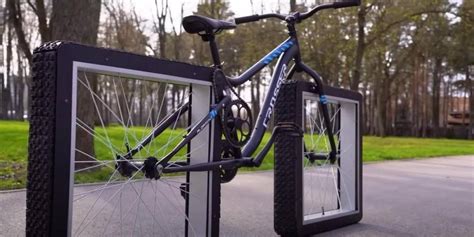 Un Ingeniero Crea La Primera Bicicleta De Ruedas Cuadradas C Mo Funciona