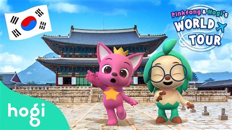 Hogi And Pinkfong Visit South Korea 🇰🇷 🌎world Tour Series