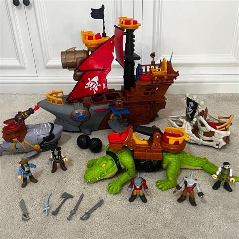 Imaginext Pirate Ship Set In S75 Barnsley Für 7000 £ Zum Verkauf