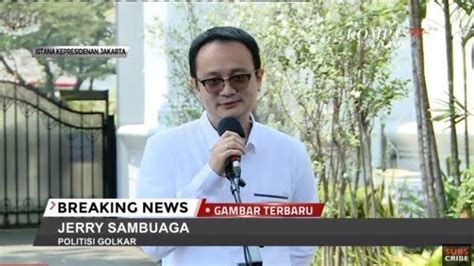 Profil Jerry Sambuaga Politisi Muda Golkar Yang Jadi Wakil Menteri