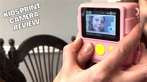 How To Use An Instant Print Camera Review Video For Kids Photo And