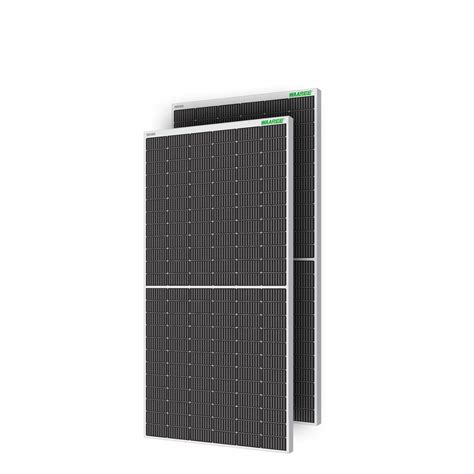 Waaree Solar Panel Watt Ii Pack Of Ii W X Ii Half Cut