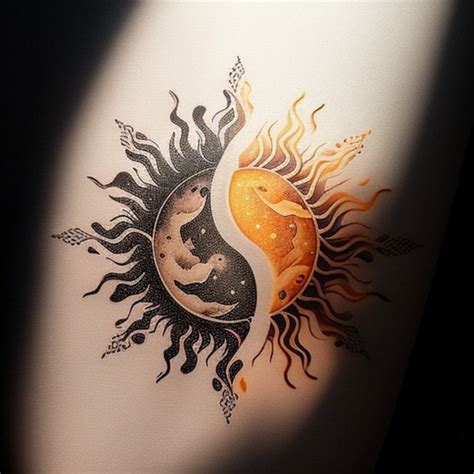 65 Sun Moon Tattoo Ideas - TattooClue.com