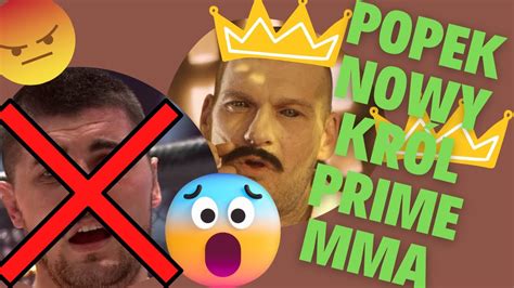 POPEK NOWYM WŁODARZEM PRIME MMA PRIME MMA 4 KRÓLESTWO primemma