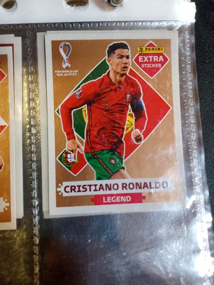 Figurinha Cristiano Ronaldo Legend Mercadolivre