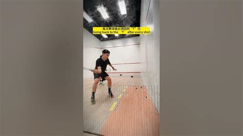 壁球教學 Squash Drills For Beginner Straight Drive Squash Squashlife