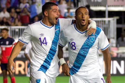 Guatemala Ilusiona En La Copa Oro Tras Ganarle A Cuba La Voz De Xela