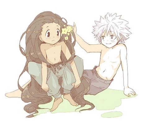 Killua Zoldyck Shirtless Male Zerochan Anime Image Board