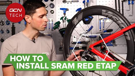 How To Install A Sram Etap Groupset To Your Road Bike Gcn Monday