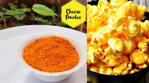 Cheese Powder How To Make Cheese Powder Cheese Powder Recipe Cheese Powder For Popcorn Youtube