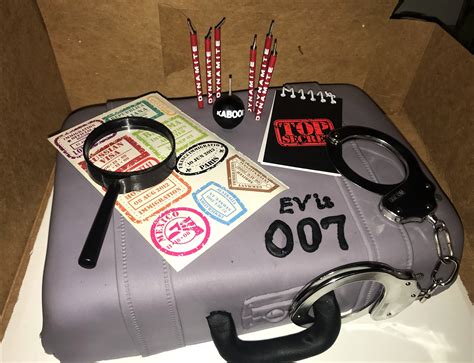 Spy Cake Sweet Smorgasbord