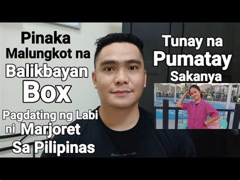 Pinaka Malungkot Na Balikbayan Box Na Matatanggap Ng Isang Pamilya Sa