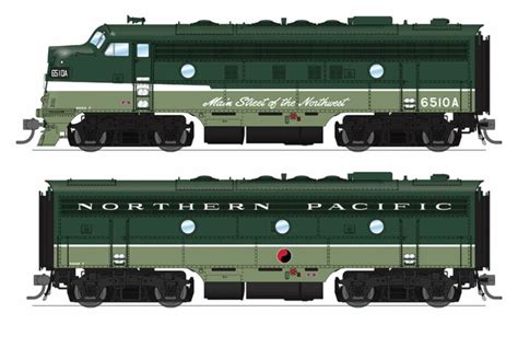 BLI EMD F7 A B Phase I Set W Sound DCC Paragon3 Northern