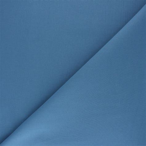 Tissu Oeko Tex Coton Uni Nuance Bleu De France MPM