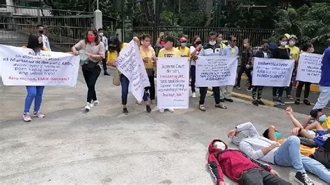 Reiniel Pawid On Twitter Nagkilos Protesta Sa Harap Ng Department Of