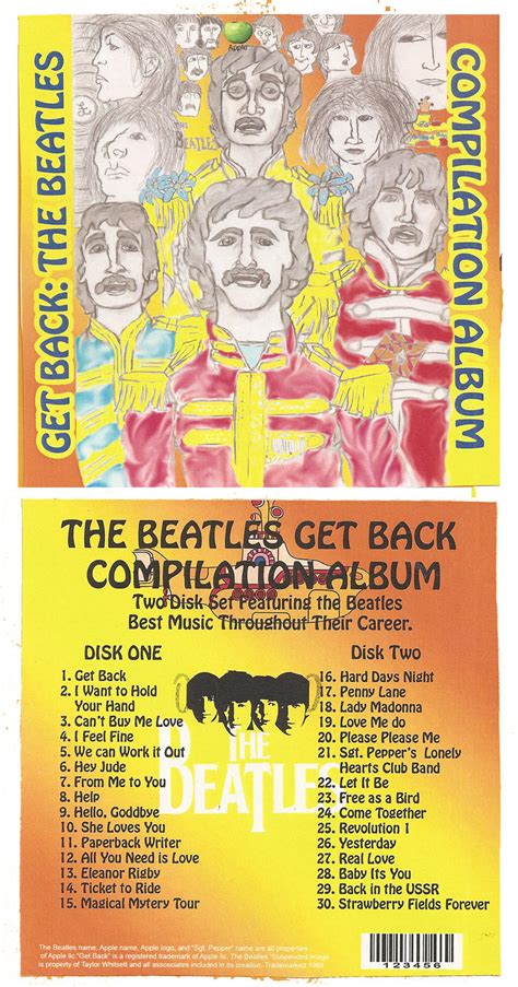 Beatles Get Back Album Cover by SgtPepper999 on DeviantArt