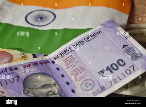 Selective Focus Picture Of Indian Currency Note With Reserve Bank Of