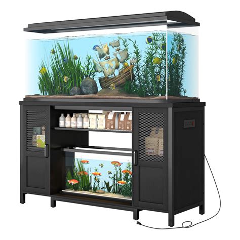 Reptile Tank Stand Terrarium Stand With Accessories Storage 48 X 24