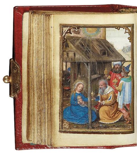 Folio From A Miniature Book Of Hours Use Of Rome Bruges