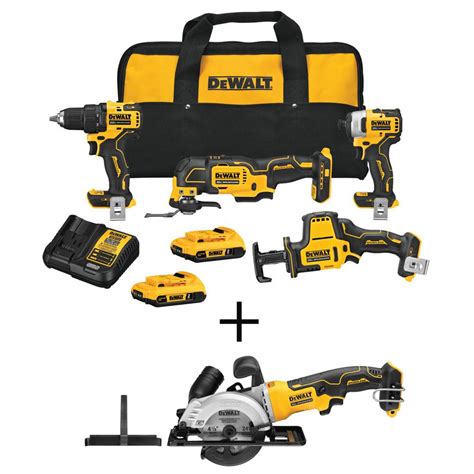 Dewalt Atomic Volt Max Cordless Brushless Compact Drill Impact Combo