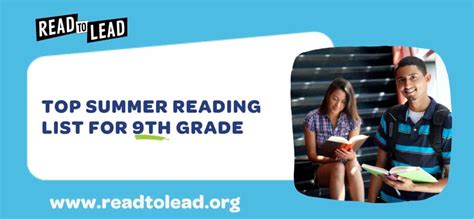 Top Summer Reading List For 9th Grade Read To Lead