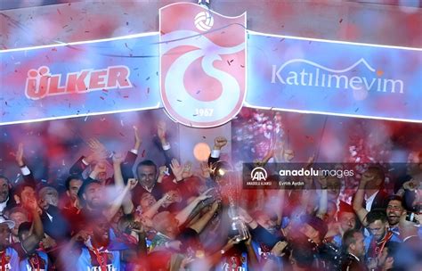 Trabzonspor şampiyonluk kupasını aldı