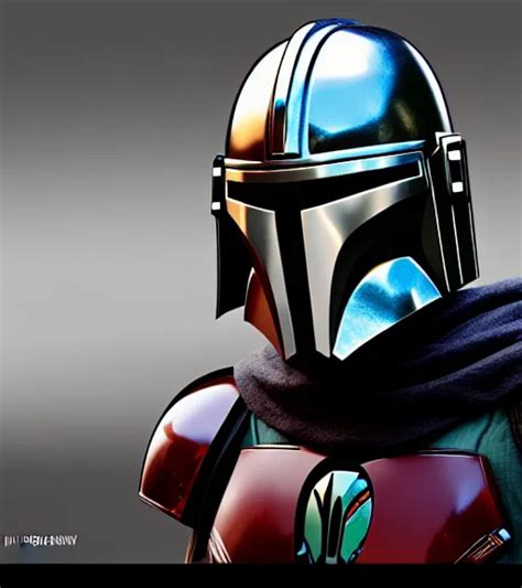 Mandalorian Warrior Complex D Render Hyper Stable Diffusion Openart