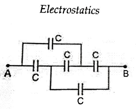 The Equivalent Capacitance Of The Circuit Shown Between Points A And