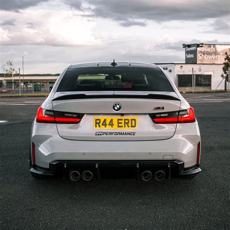 Mhc Bmw G80 M3 Cs Style Rear Spoiler In Gloss Carbon Fibre