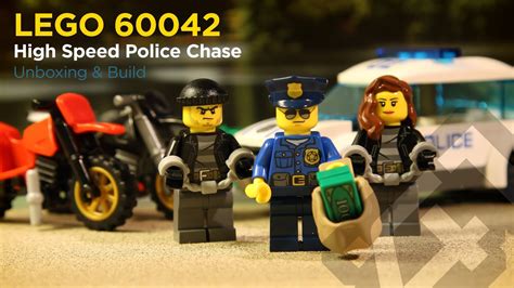 Lego City 60042 High Speed Police Chase Stop Motion Build Youtube