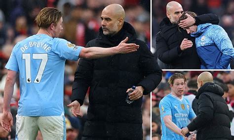 Pep Guardiola Reveals Why He Subbed Kevin De Bruyne Off Early After The