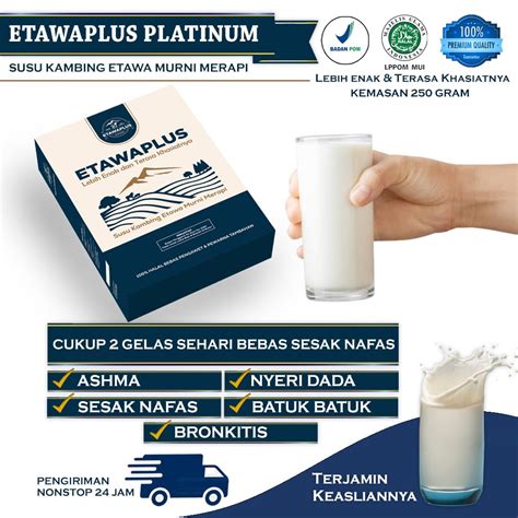 Jual Susu Etawa Platinum Etawaplus Platinum Kemasan Gram Shopee