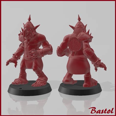 Fichier 3D gratuit Blood Bowl Troll 4Design pour imprimante 3D à