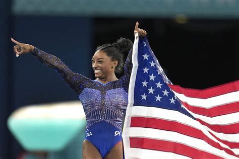 Simone Biles Captures Second All Around Gymnastics Title Todayschronic